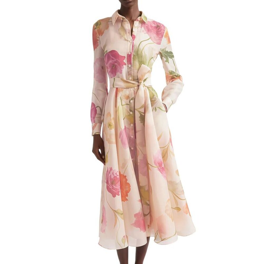 Emma Way Womens Linda Charm Shirtdress